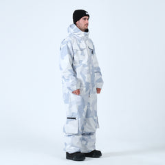 WHITE CAMO ONE PIECER