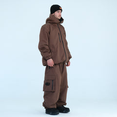 DARK BROWN PANTS & JACKET