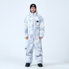 WHITE CAMO ONE PIECER