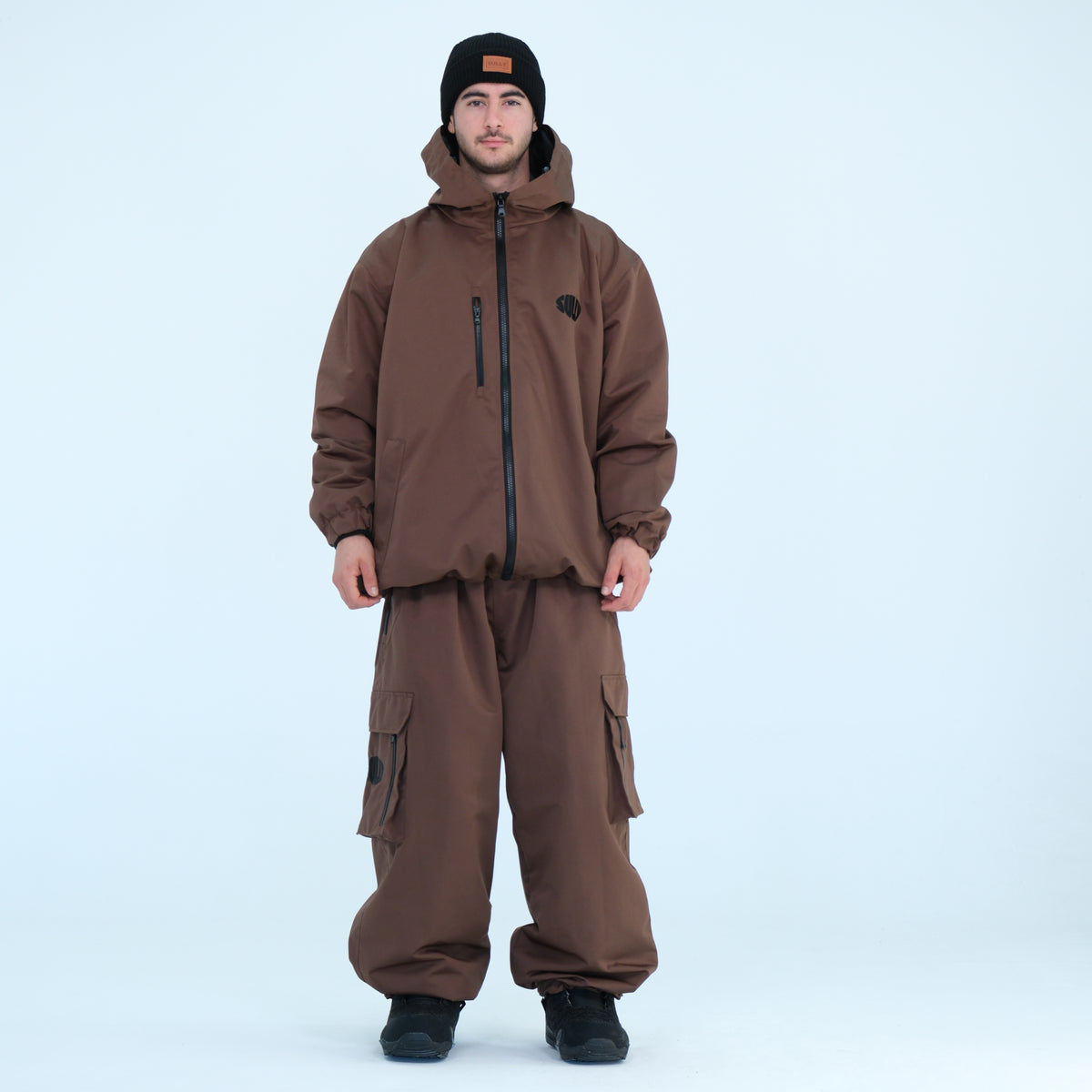 DARK BROWN PANTS & JACKET