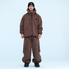 DARK BROWN PANTS & JACKET