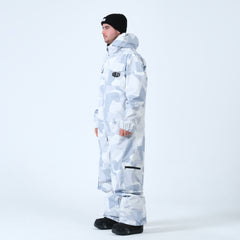WHITE CAMO ONE PIECER