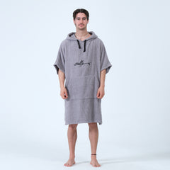 GRAY PONCHO