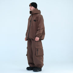 DARK BROWN PANTS & JACKET