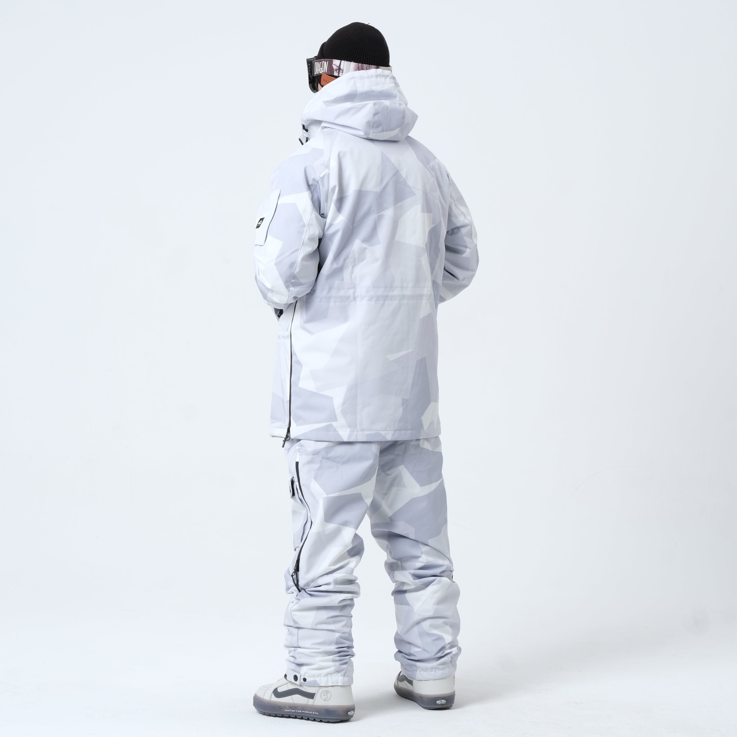 THE NAVY WHİTE JACKET – SULLY SNOW WEAR